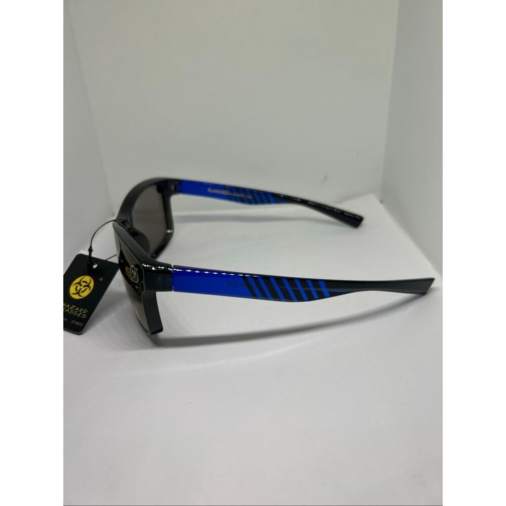 Biohazard Mirrored Lens UV400 Sunglasses - Picture 2 of 3